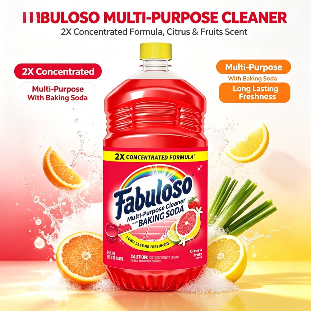 Kitchen Baking Soda - Концентрированное универсальное чистящее средство 2X, с