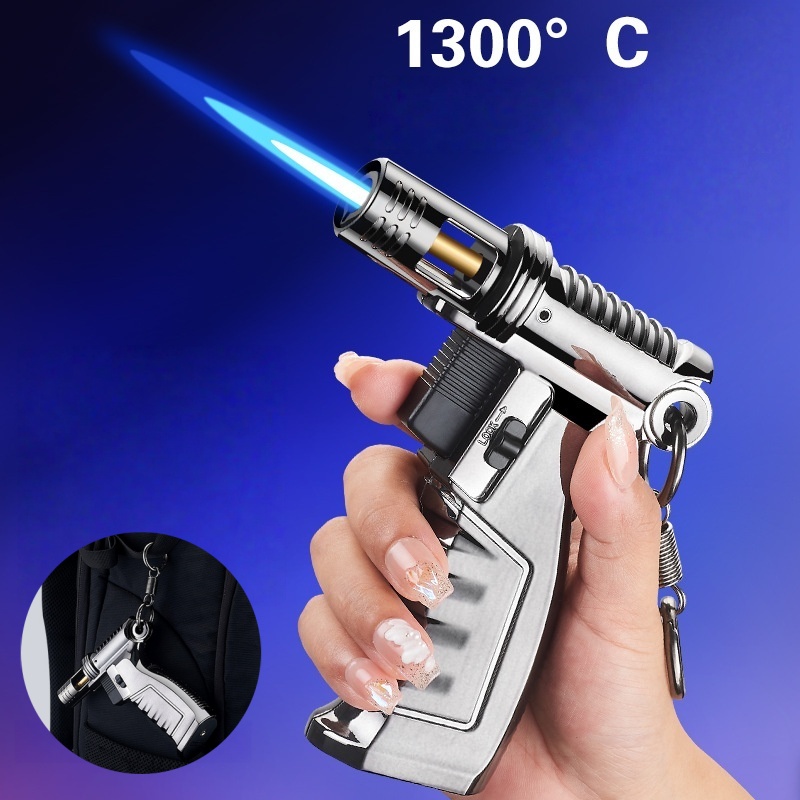 Kitchen Baking Torch - Новая металлическая надувная зажигалка большой емкости,