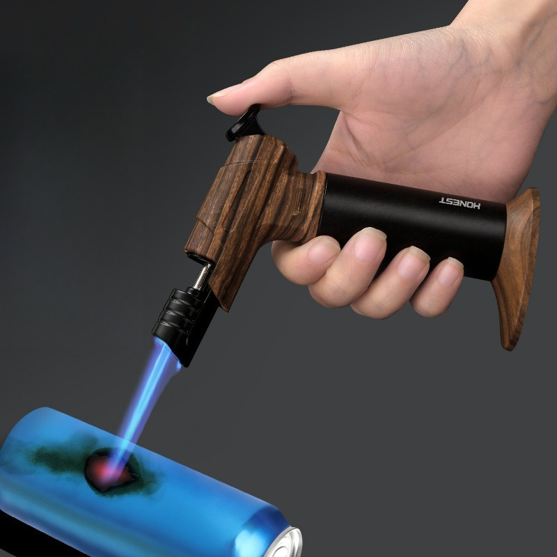 Kitchen Baking Torch - Ветрозащитная газовая зажигалка с турбонаддувом, многоразовая