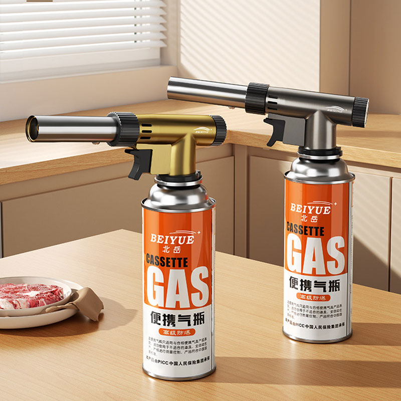Kitchen Baking Torch - Цельнометаллическая кухонная газовая горелка на бутане