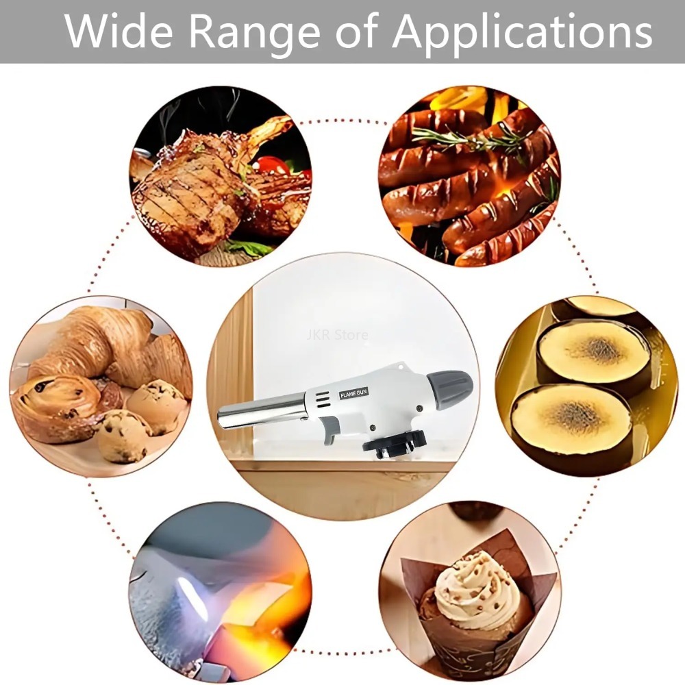 Металлическая газовая горелка  – обзор и цена Kitchen Baking Torch