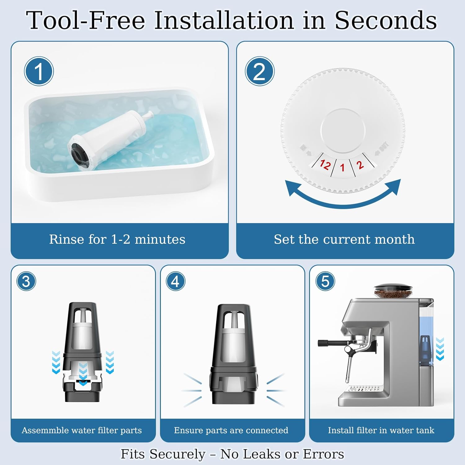 Сменный фильтр для воды для ко – обзор и цена Breville Espresso Barista Touch