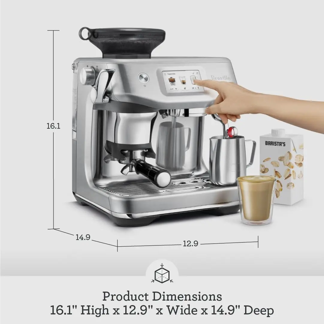 Кофемашина Breville Barista To – обзор и цена Breville Espresso Barista Touch