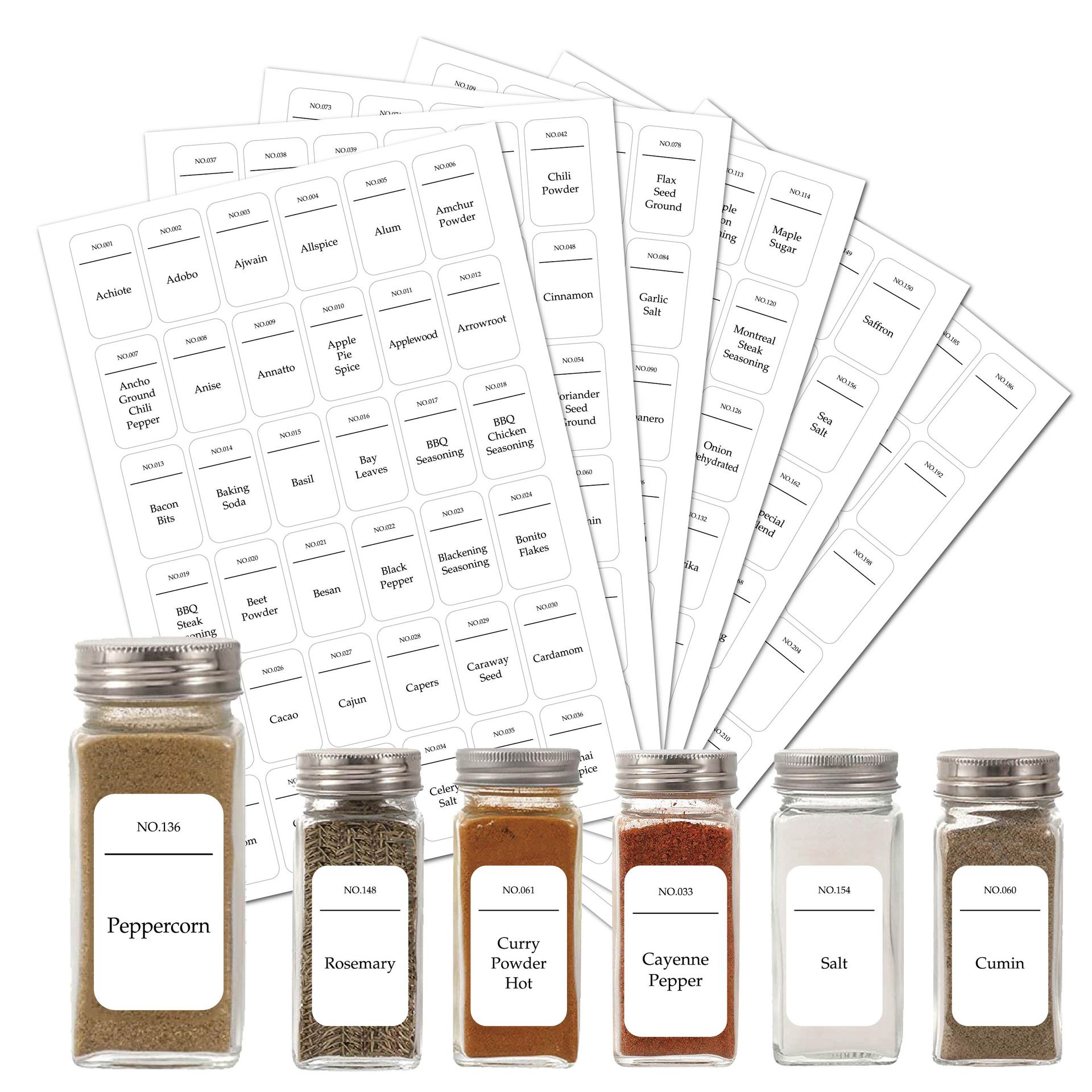 216 шт., кухонные этикетки для – обзор и цена Kitchen.Baking Labels