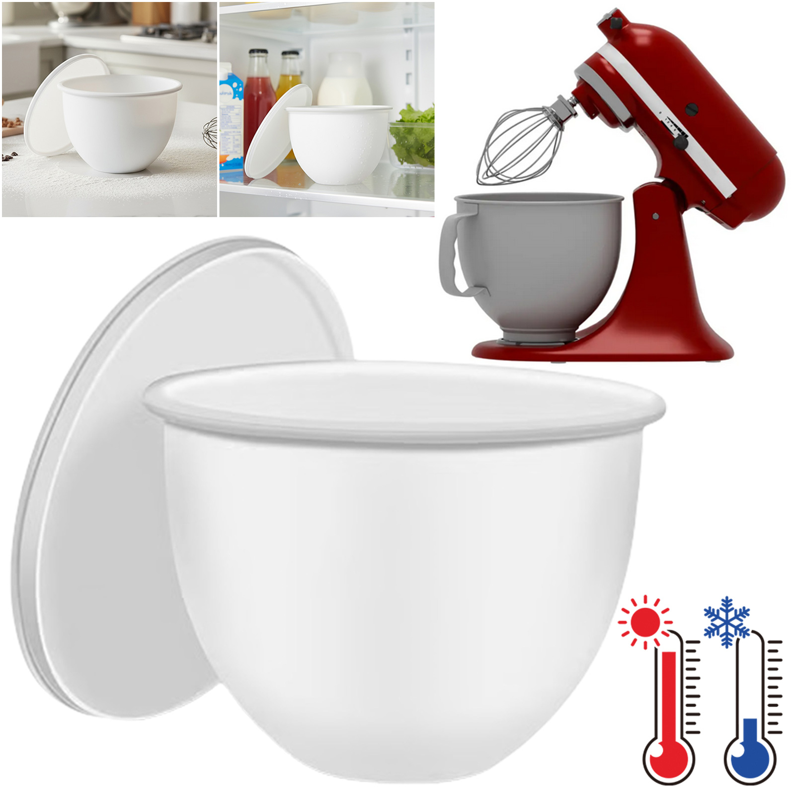 1 шт., универсальный силиконов – обзор и цена Kitchen Aid Baking Mixer