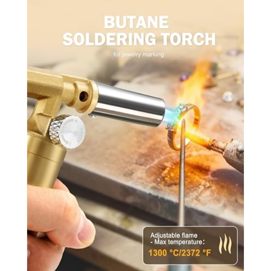 Медная бутановая горелка, мног – обзор и цена Kitchen Baking Torch