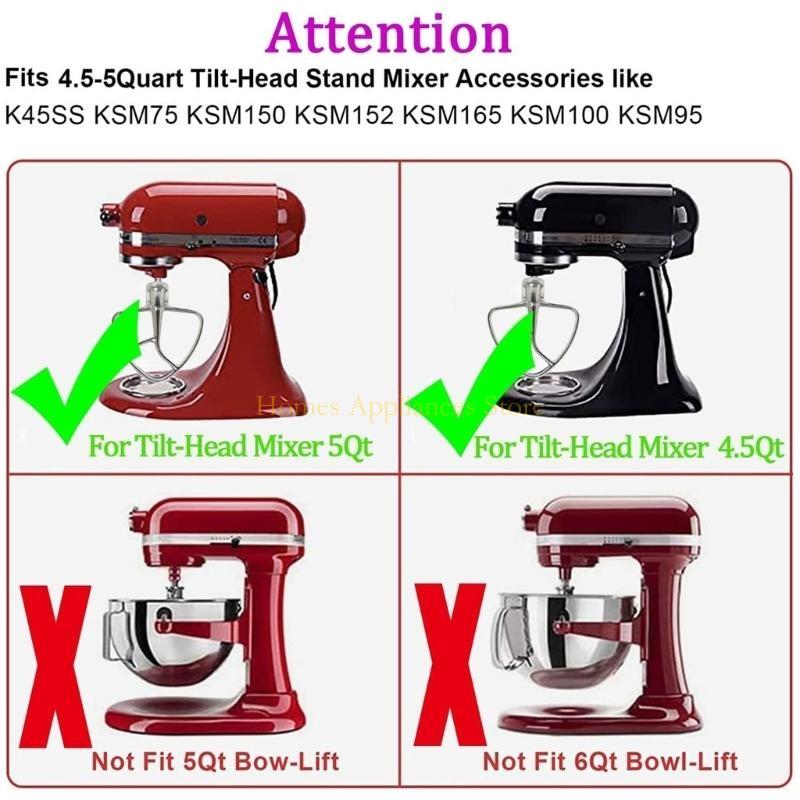 D0AB FLAT BETER для 4.5-5QT K4 – обзор и цена Kitchen Aid Baking Mixer