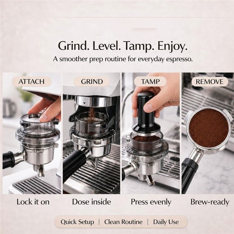 B51CNEW! Воронка для дозирован – обзор и цена Breville Espresso Barista Touch