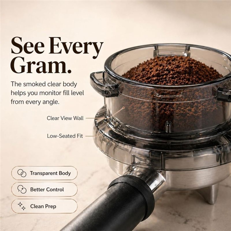 B51CNEW! Воронка для дозирован – обзор и цена Breville Espresso Barista Touch